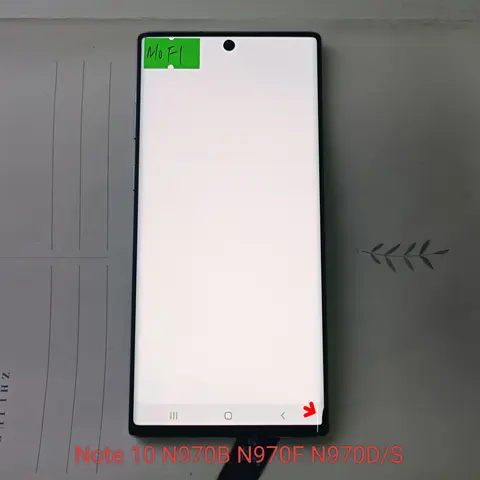 S1b9fb9d3798b42bba2f76fe3b9dbe20bX_480x480q75 AMOLED Display Screen, Note 10 with Defects, Suitable for - N9700 N970F N970D N970B Replacement Component Display Screen. (New) - Image 1