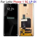 AMOLED 6.6 Inch Black For Sharp Leica Leitz Phone 1 5G LP-01 LCD DIsplay Touch Screen Digitizer Panel Assembly Replacement