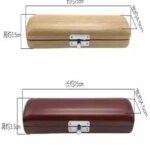 Wood Flute Head Joint Case Wooden Storage Box Flute Mouthpiece Accessories (New)