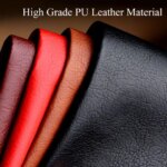 Leather Case Samsung Galaxy S25 FE Ultra Plus Edge High Grade Retro Litchi PU Material Soft TPU Protection Shockproof Cover (New)