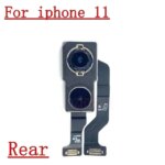 Front Selfie With Flash Module Sensor Back Camera Flex Cable For IPhone 11 Pro Max Big Rear Main Cam Lens Ribbon Parts (New)