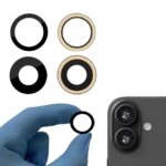Back Rear Camera Lens Glass iPhone 13 14 15 16 PLUS PRO MAX MINI Lens Glass with Pre-installed Adhesive Replacement (New)