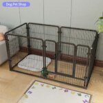 Cat Dog Cages Household Indoor Pet Enclosures Small to Large Dog Enclosures for Free Combination Training and Toilet Isolation (New)