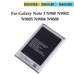 1 2/Lot BackShell Battery B800BE B800BC B800BU Samsung Galaxy Note 3 N900 N9002 N9005 N9006 N9008 Replacement Battery Bangladesh (New)