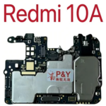 Original Tested Motherboard for Xiaomi Redmi 10A Unlocked Main Board Replacement for Redmi 10A Phone Repair (New)