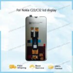 Nokia C22 LCD Display Touch Screen Panel Digiziter Assembly Nokia C32 LCD Replacment Parts Bangladesh (New)