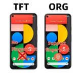 NEW TFT LCD Google Pixel 5 GD1YQ GTT9Q G5NZ6 LCD Display Touch Screen Digitizer Assembly Replacement Parts No Fingerprint (New)