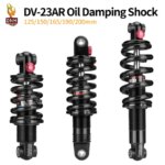 DNM DV23AR Bicycle Shock Absorber 125/150/165/190mm/200mm 350/450/550/650/750/850/1000/1500LBS E-Scooter Rear Shock Absorber (New)