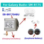 BackShell Battery Samsung Galaxy Buds+ Buds Plus SM R175 R175 Earphone Compartment Headset Battery Z75 CP1454 EB BR170ABU Bangladesh (New)