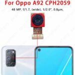 Selfie Front Rear Back Camera Oppo A76 A77 A78 A92 4G 5G Camera Module Backside View Replacement Spare Parts (New)