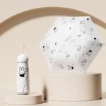 5 Folds cute Miffy Sun Umbrella UV Protection Portable Pocket Parasol Dual Use Rain Sun Foldable Lightweight Umbrella For Women (New)