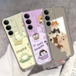 Realme P3 Lite Phone Case Fashion Astronaut Patterns Transparent TPU Anti Fingerprint Shell Realme P 3 Clear Back Cover (New)