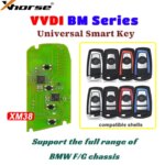 XHORSE XM38 BM Series XSBMB1EN Bread Style PCB VVDI Universal Smart Key for BMW F / G Chassis BDC2 BDC3 (New)