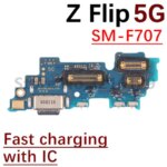 USB Charging Port Dock Charger Plug Connector Board Flex Cable With MIC Samsung Galaxy Z Flip3 Flip4 Flip5 Flip 5G (New)