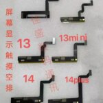Display Flex No Touch IC iPhone 12 13 14 15 Pro Max Plus Genuine LCD Touch Screen Empty Cable Function Replacement Parts (New)