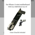 Unlocked MainBoard iphone 13 Pro Max Motherboard Clean ICloud Support iOS Update iphone 13 Mini With Face ID Logic Board (New)