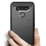 Soft Silicone Case LG K51 lgq51 Shockproof Matte Protective Back Cover lg reflect lgk51 Luxury Carbon Fiber Cases (New)