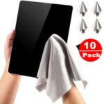 10 Computer Cleaning Cloth Microfiber Camera Lens Glasses Cleaner TV Laptop Pad Tablet Phone Electronics Screen Wipes 14cm Bangladesh (New)