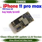 Clean iCloud Main Logic Board For iPhone 11 Pro Max Full Working Motherboard Support iOS Update Plate 64GB 128GB 256GB Tested (New)