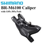 Free Shipping Shimano M6100 Hydraulic Disc Brake BR-M6100 Caliper with G05s J05a Pads (New)