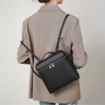 MENDY Womens Backpack Female Tote Bag Lady Bags Genuine Leather Aesthetic Backpacks Stylish Luxury Designer LP23 Popular Bag (New)