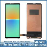 6.0" TFT For Sony Xperia 10 IV LCD Display XQ-CC54 Touch Screen Digitizer Assembly For Sony 10 III SO-52B SOG04 XQ-BT52 LCD