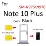 Sim Card Socket Slot Tray Reader Holder Connector Micro SD Adapter Container Samsung Galaxy Note 10 Plus 5G N970 N975 N976 (New)
