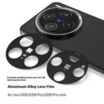 Aluminum Metal Rear Camera Lens Protector vivo X200 Pro mini x200 Ultra Lens Cover Screen Protector Lens Ring Film X200s Bangladesh (New)