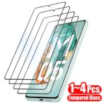 1-4pcs Protective Glass Samsung M05 M55 M35 M15 M54 M34 M14 5G Tempered Screen Protectors on Samsung Galaxy M 05 15 55 (New)