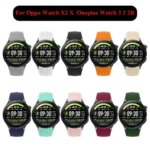 Soft Silicone Strap Oppo Watch X X2 Sport Replacement Comtable Bracelet WristB OnePlus Watch 2 3 2R Belt Accessory (New)