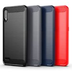 Full Protective Back Cover LG K22 k22+ Shockproof Carbon Fiber Case lg k22 plus Anti-knock Silicone Phone Case (New)