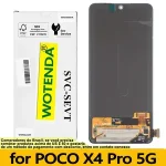 Original Display Xiaomi Poco X4 Pro 5G 2201116PG LCD With Touch Screen Digitizer Assembly Poco X4 Pro Replacement Parts Bangladesh (New)