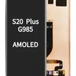 ORI 120HZ Amoled Samsung Galaxy S20 Plus G985 G986 LCD Display Touch Screen Digitizer with Frame S20+ Replacement Bangladesh (New)