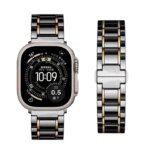 Ceramic Strap for Apple Watch ultra 2025 Band 49mm iwatch series 11 10 9 8 7 6 se 5 3 46mm 38mm 42mm 44mm 40mm 45mm 41mm (New)