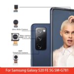 Set Front Rear Camera Samsung Galaxy S20 FE 5G SM G781 Backside Camera Replacement Module Spare Parts Bangladesh (New)