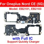USB Charger Port Board Oneplus 1+ Nord CE CE2 CE3 Lite N10 N100 N200 N300 5G Charging Jack Dock Board Flex Cable Connector (New)