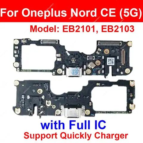 S21b4ffa251574e05aa22f584316bf181m_480x480q75 USB Charger Port Board Oneplus 1+ Nord CE CE2 CE3 Lite N10 N100 N200 N300 5G Charging Jack Dock Board Flex Cable Connector (New) - Image 1