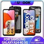 LCD Display Samsung Galaxy A14 4G 5G A145F A145P A146B A146P A146U LCD Display Touch Screen Digitizer Assembly Panel Replace (New)