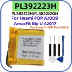HOT PL392223H PL382222H Original Battery Huami Amazfit Bip U A2017 POP A2009 Pop Pro A2019 Smat Watch Battery 392223 235mAh Bangladesh (New)