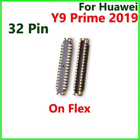S228885ca27d54181a21771032d1187dbd_480x480q75 32 Pin Huawei Y9 Prime 2019 LCD Display FPC Connector Screen Port On Main Board Flex Motherboard (New) - Image 1
