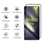 3PCS Tempered Glass Xiaomi Poco F6 Pro Screen Protector Film Poco F6 Glass (New)