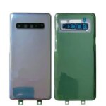 S10 5G Housing For Samsung Galaxy S10 5G G977 6.7" Glass Battery Back Cover Repair Replace Door Phone Rear Case + Camera Lens (New)
