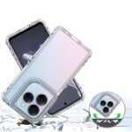 3 in 1 Rugged Armor Shockproof Phone Case Tecno Spark 20 Pro Hard Plastic Frame Transparent TPU Back Cover Coque Fundas (New)