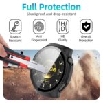 Case + Glass Huawei Watch GT 6 Pro 46mm PC All-around Bumper Anti-scratch Protective Cover + Screen Protector Accessories (New)