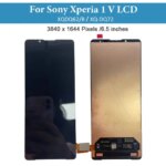 65Original OLED Sony Xperia 1 V LCD Display Touch Screen Digitizer Assembly Sony x1V XQDQ62 B XQ-DQ72 Screen Replace (New)