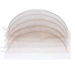 5/10Pcs HD Transparent Lace Net Base 2x6 4x4 5x5 6x6 13x4 for Making Lace Frontals Closures Toupees Custom Wigs Ventilating Repa (New)