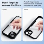 360 Degree Phone Case For Realme C21Y C25Y C33 C30 C25S 8 8i 9 Pro Plus 9i 6 7 Full Body Transparent Cover with Protector (New)
