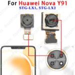 Front Back Camera Huawei nova Y91 STG-LX1 STG-LX2 Main Facing Camera Depth Module Flex Cable Spare Parts (New)
