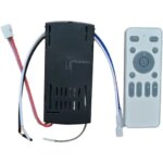 1set Remote Control With Receiver 6 Speed Low Voltage Frequency Conversion Ceiling Fan Remote Control Receiver Home Tools Parts (New)
