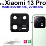 Xiaomi 13 13T 14 14T 15 Pro Lite Ultra Rear Main Camera Lens Glass Back Camera Lens Glass Tape Replacement Spare Parts (New)